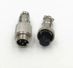 Đầu Nối GX12 3 Chân Đực-Cái GX12-3P